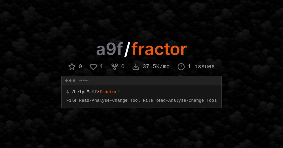 a9f/fractor