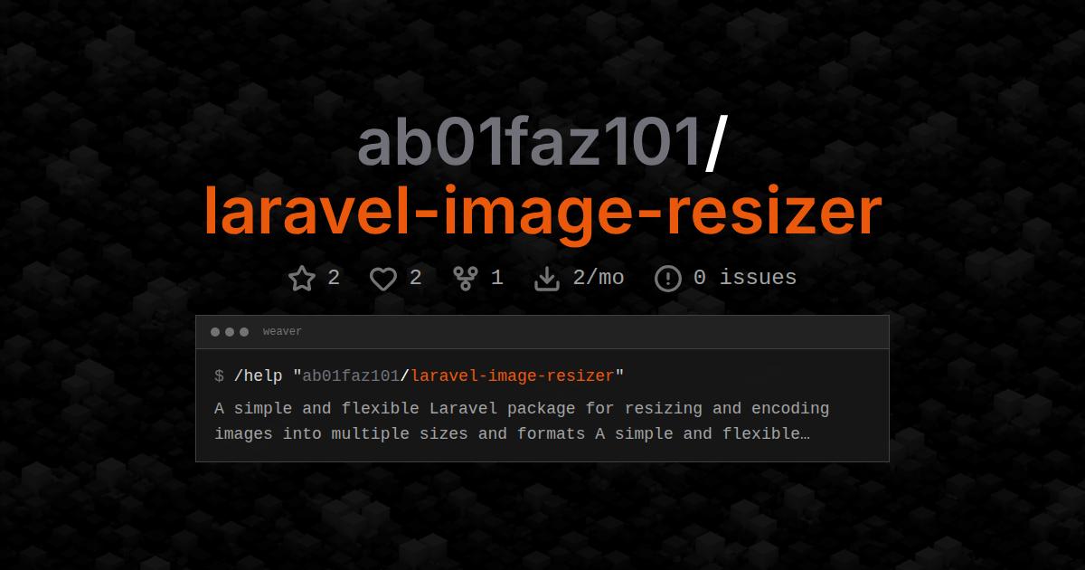 ab01faz101/laravel-image-resizer