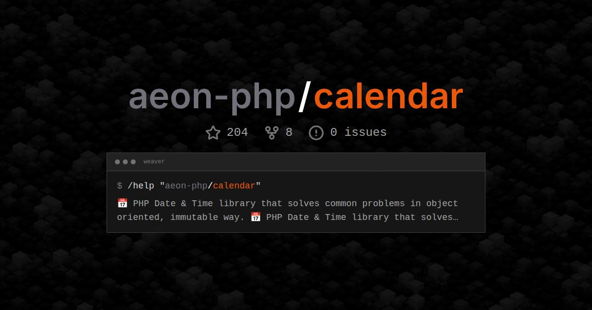 aeon-php/calendar