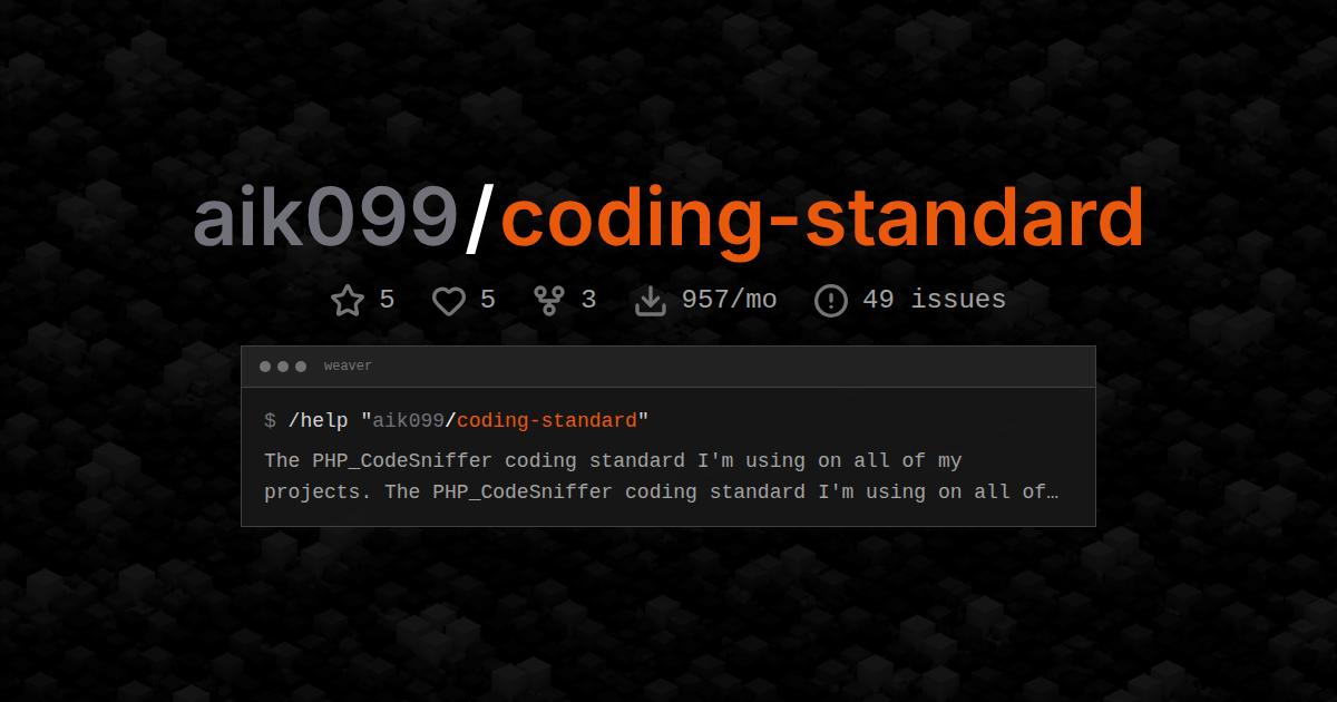 aik099/coding-standard