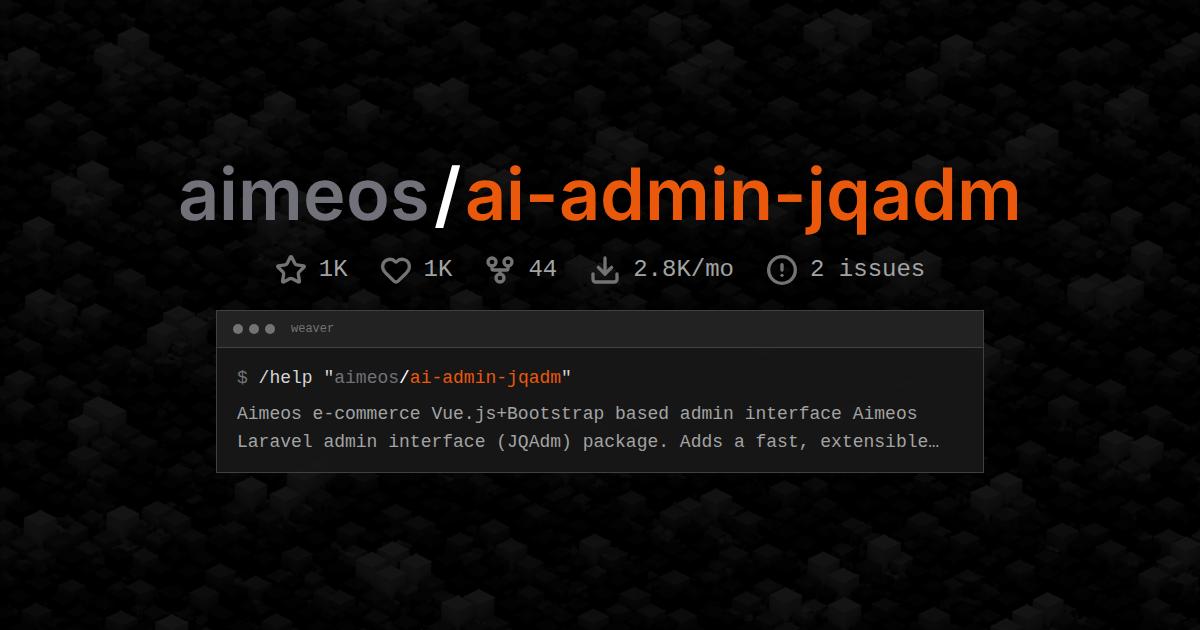 aimeos/ai-admin-jqadm