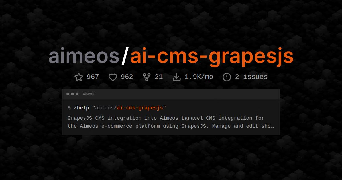 aimeos/ai-cms-grapesjs