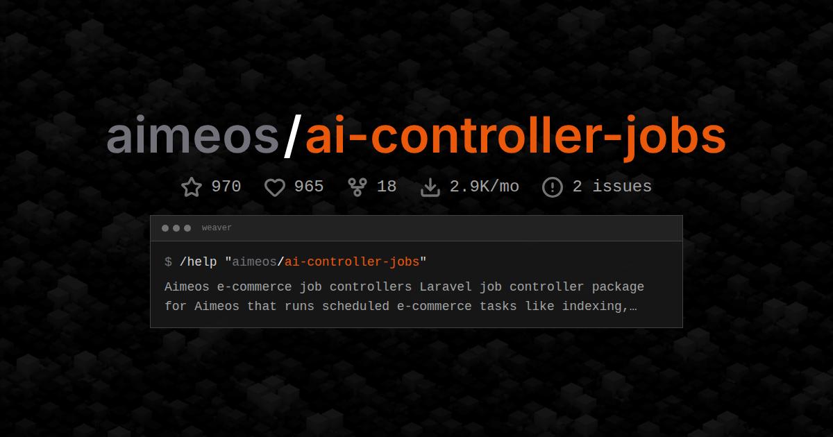 aimeos/ai-controller-jobs