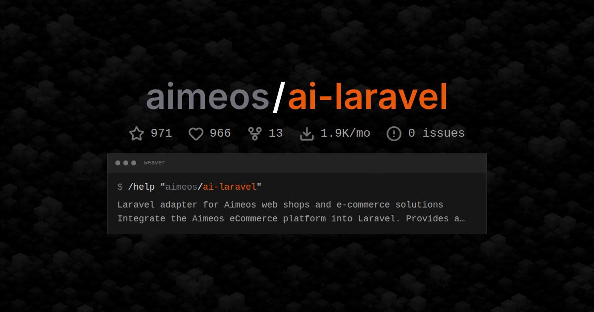 aimeos/ai-laravel