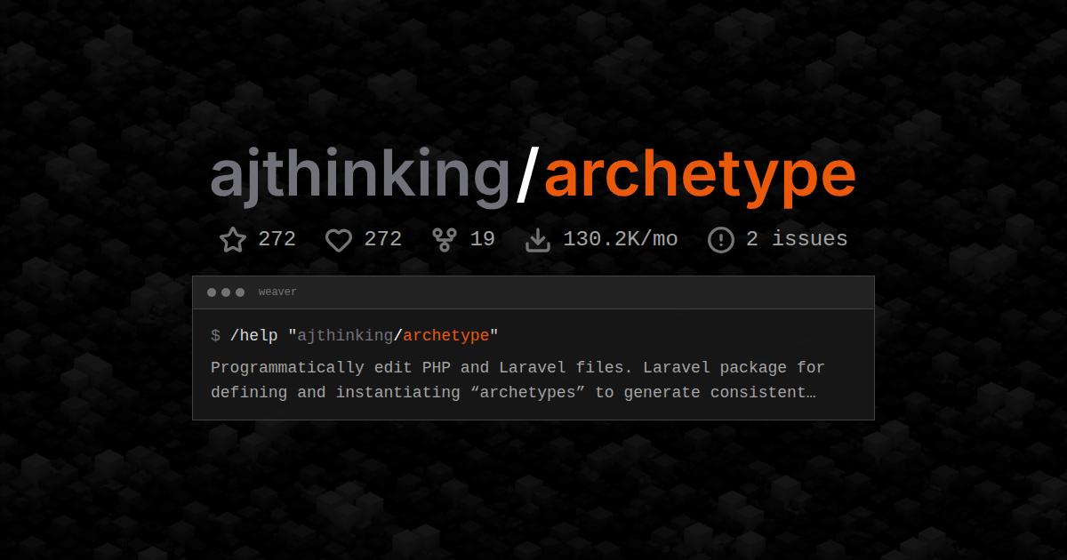 ajthinking/archetype