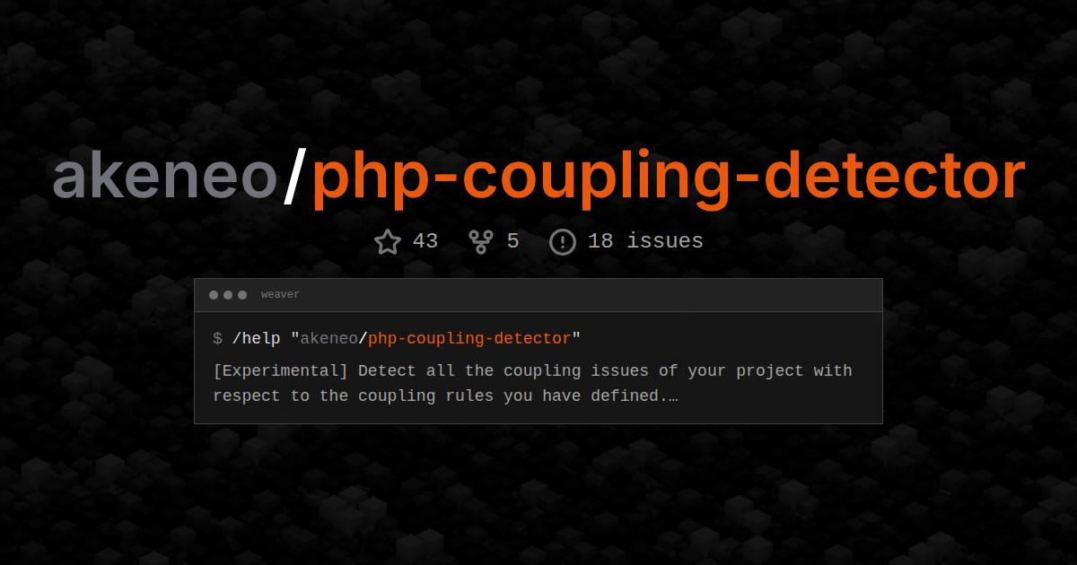 akeneo/php-coupling-detector