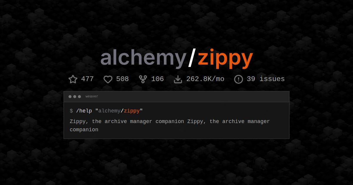 alchemy/zippy