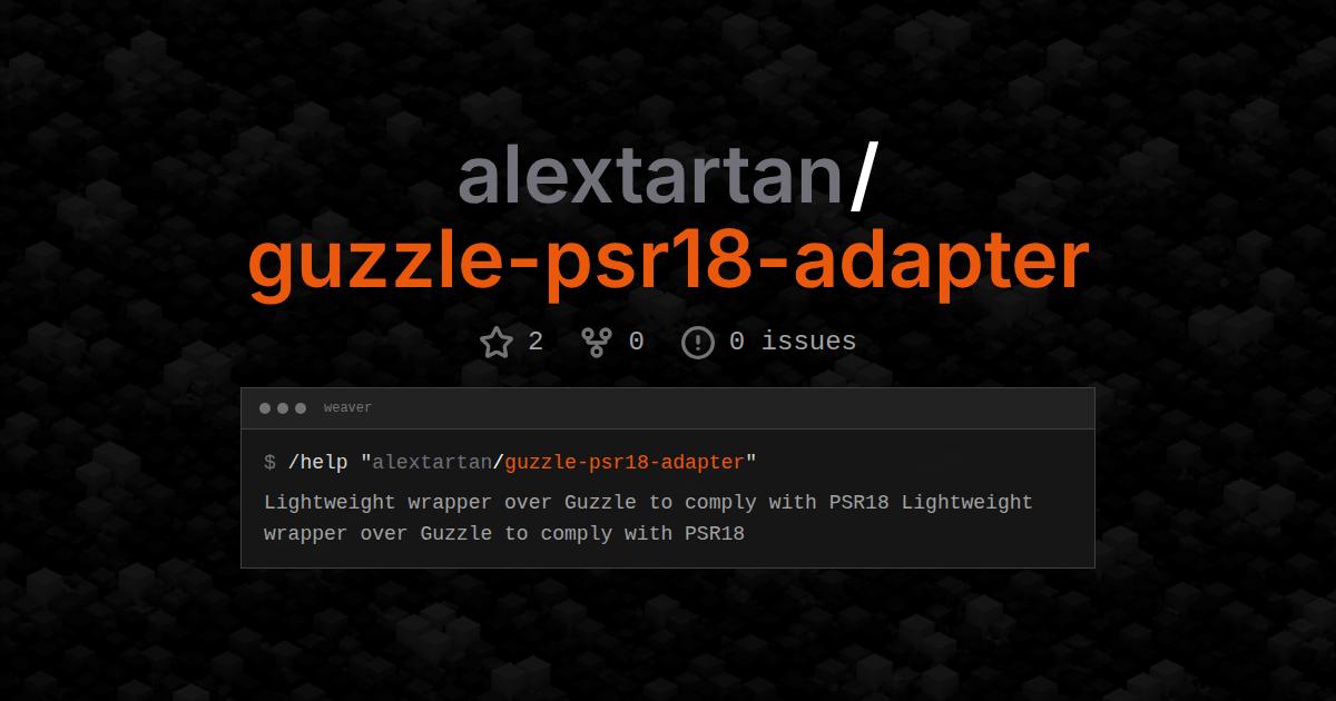 alextartan/guzzle-psr18-adapter