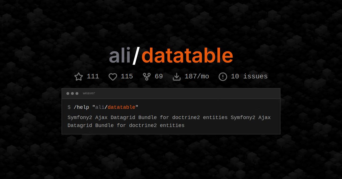 ali/datatable