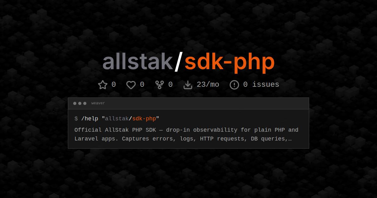 allstak/sdk-php