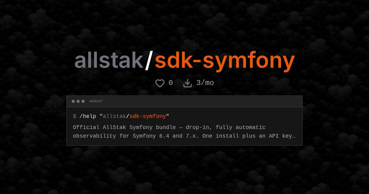 allstak/sdk-symfony