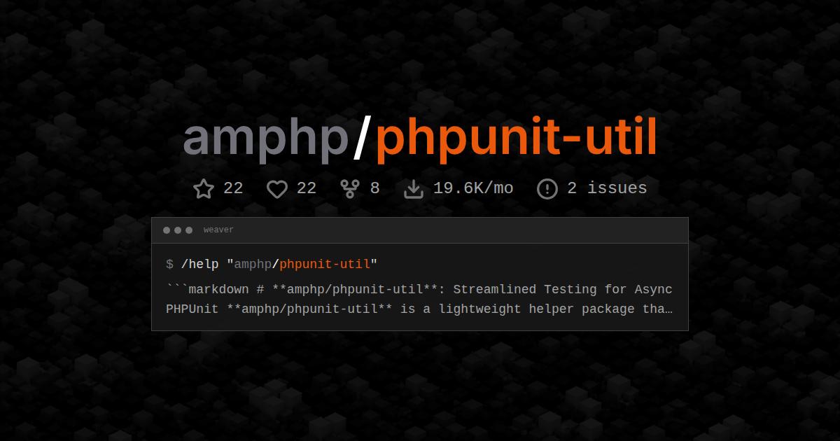 amphp/phpunit-util