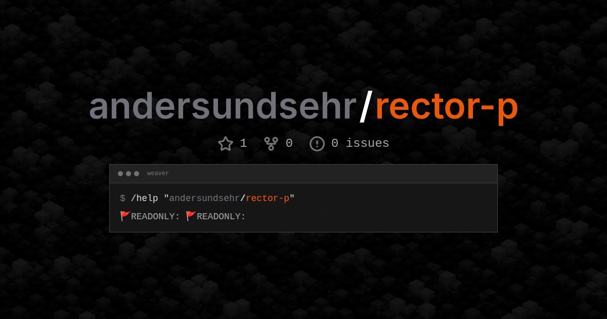 andersundsehr/rector-p