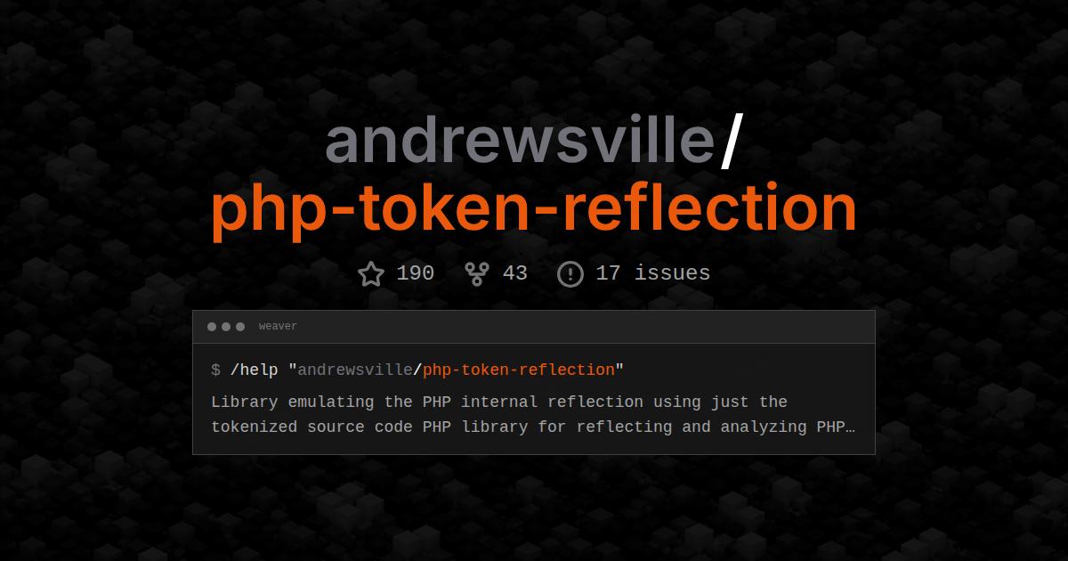 andrewsville/php-token-reflection