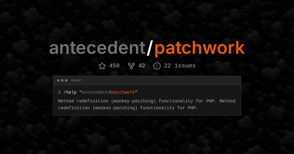antecedent/patchwork