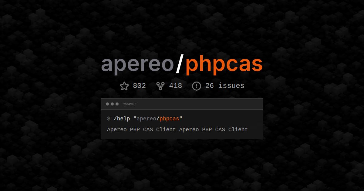 apereo/phpcas