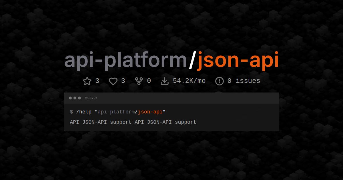 api-platform/json-api