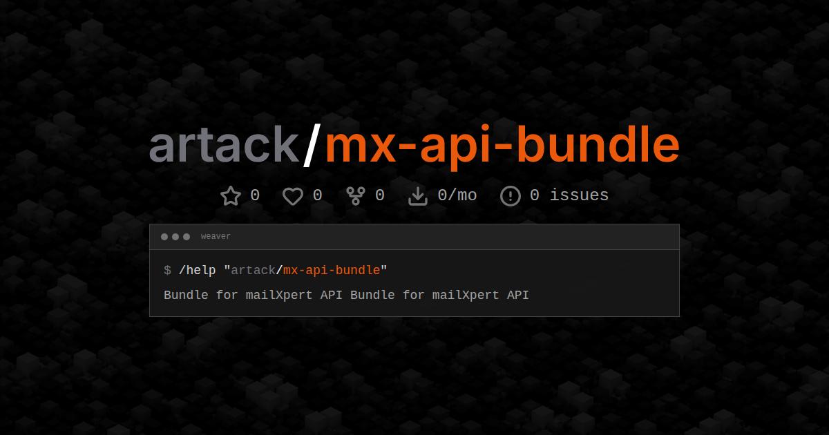 artack/mx-api-bundle