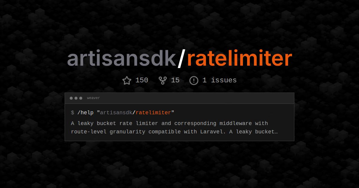 artisansdk/ratelimiter
