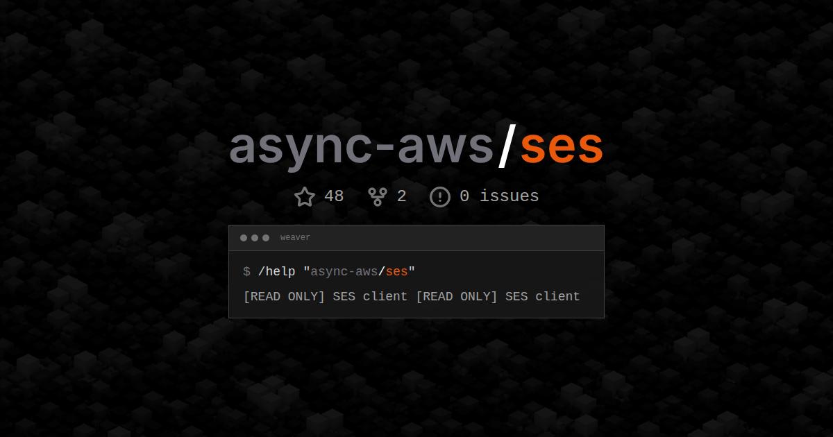 async-aws/ses