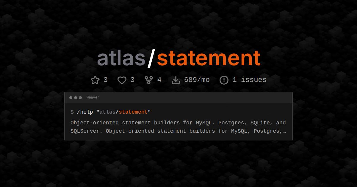 atlas/statement