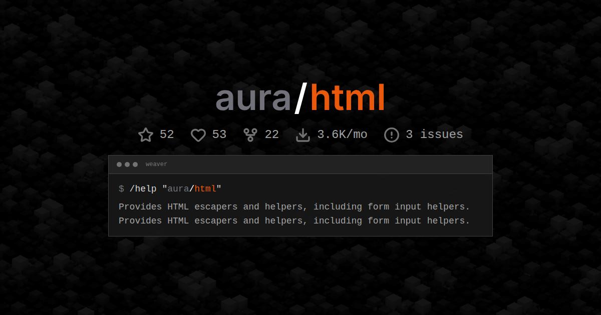 aura/html