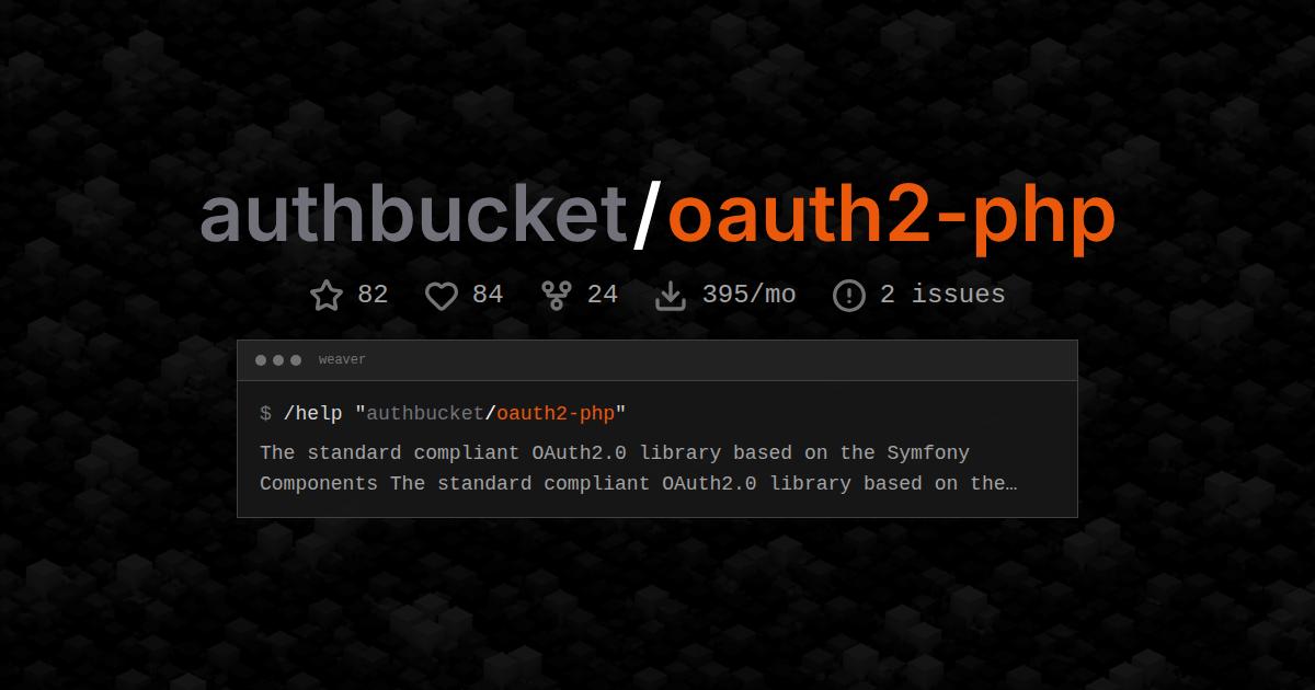 authbucket/oauth2-php