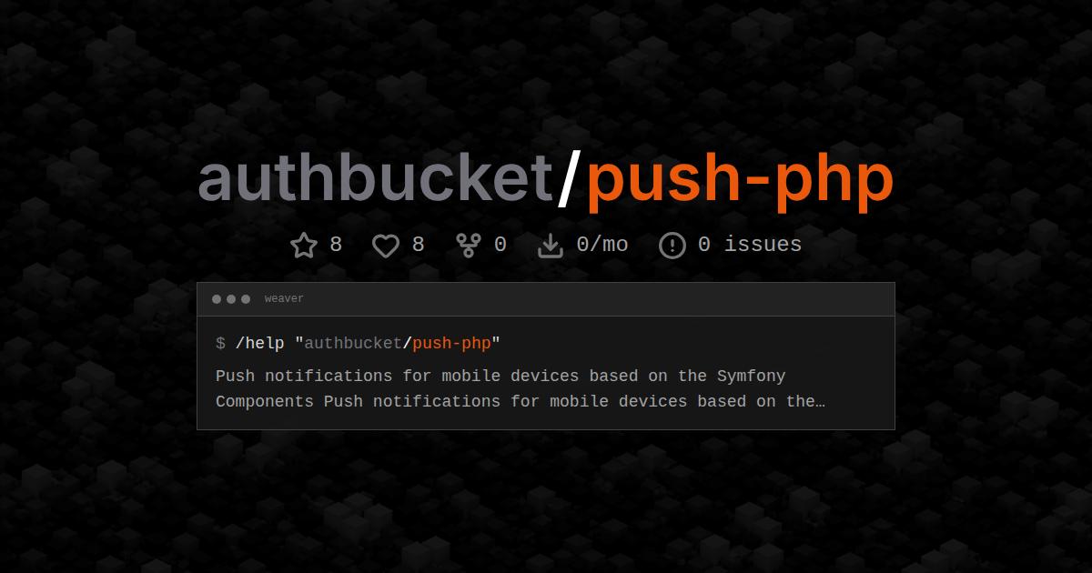 authbucket/push-php