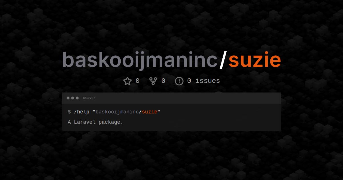 baskooijmaninc/suzie