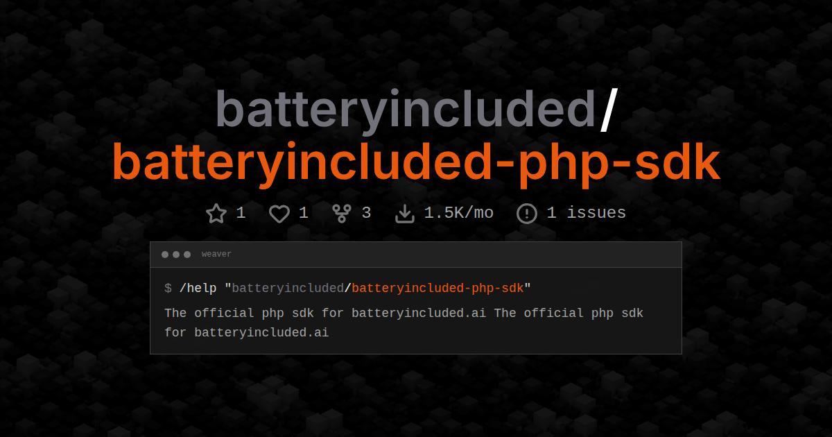 batteryincluded/batteryincluded-php-sdk