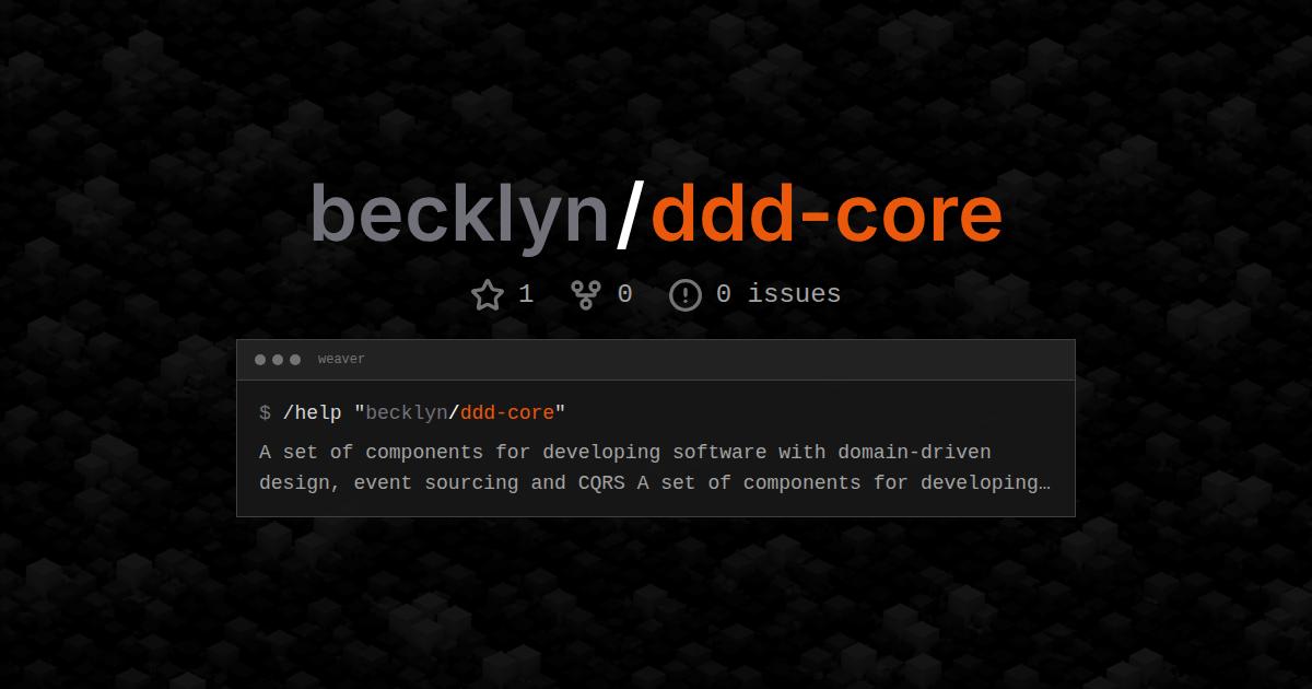 becklyn/ddd-core