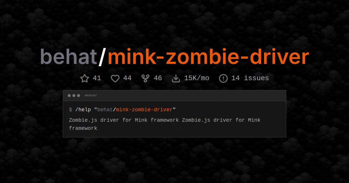 behat/mink-zombie-driver