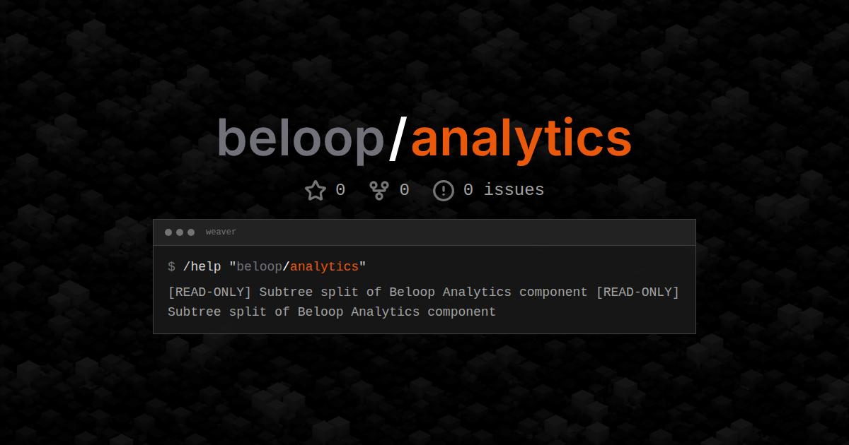 beloop/analytics