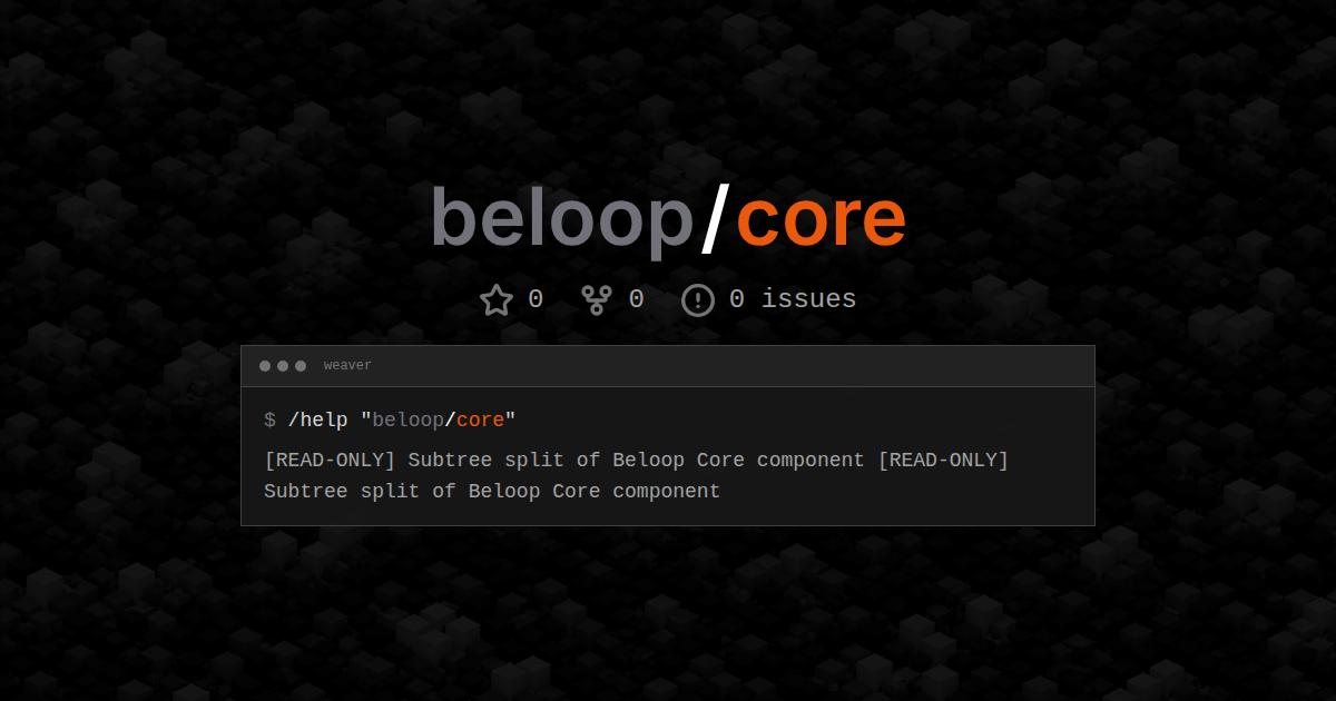 beloop/core