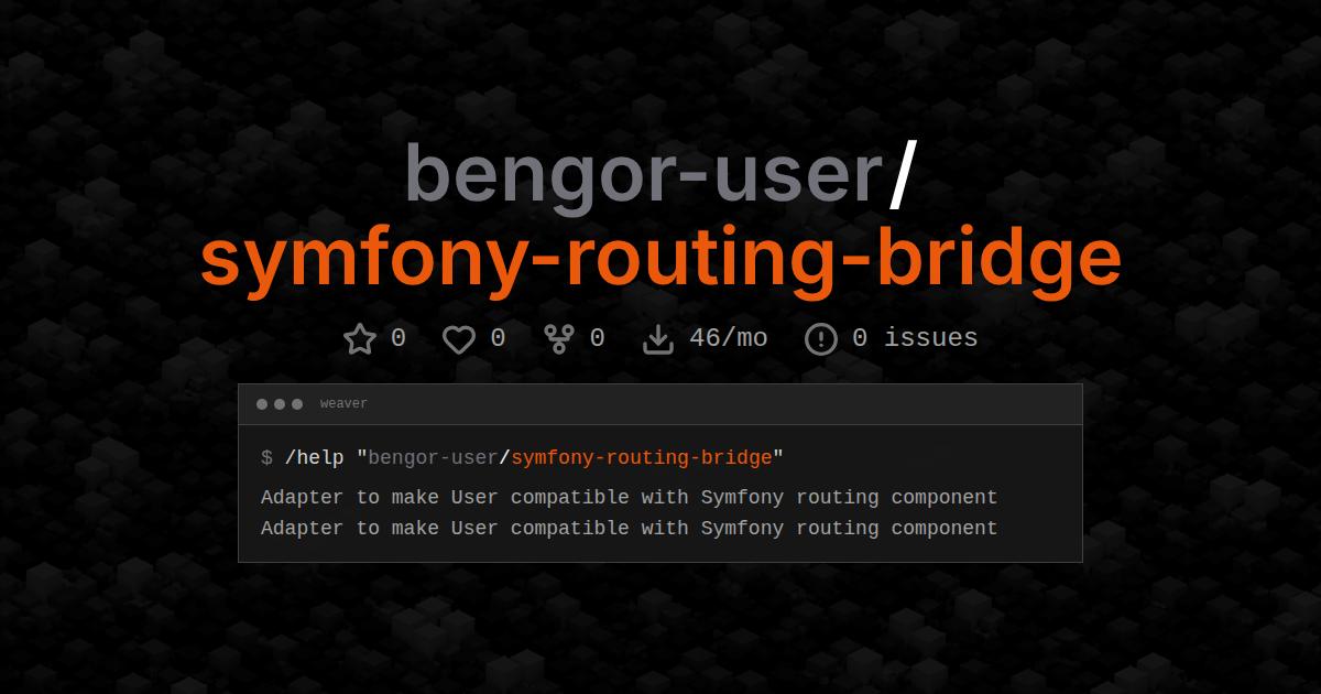 bengor-user/symfony-routing-bridge