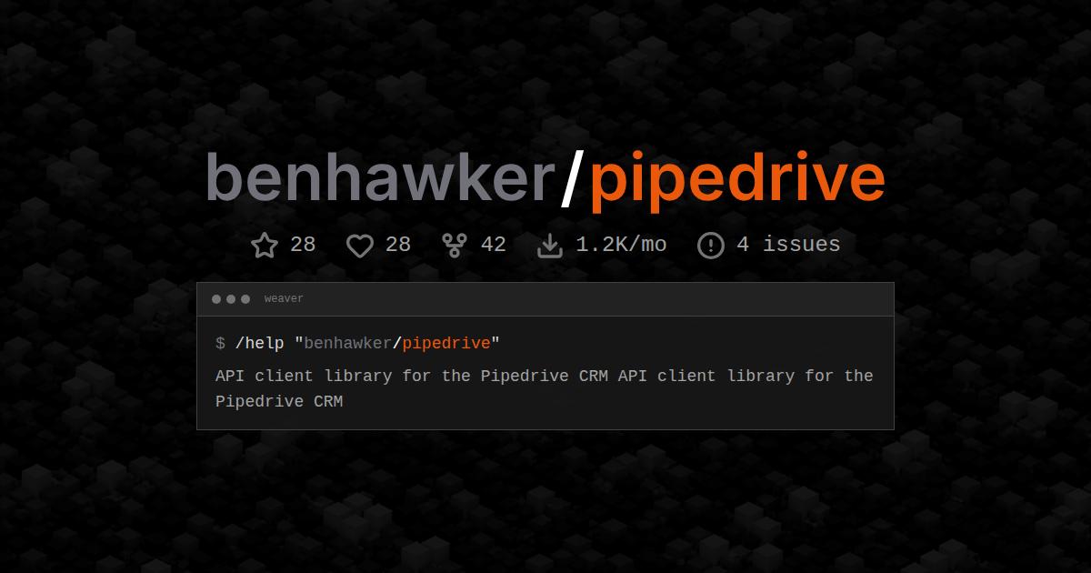 benhawker/pipedrive