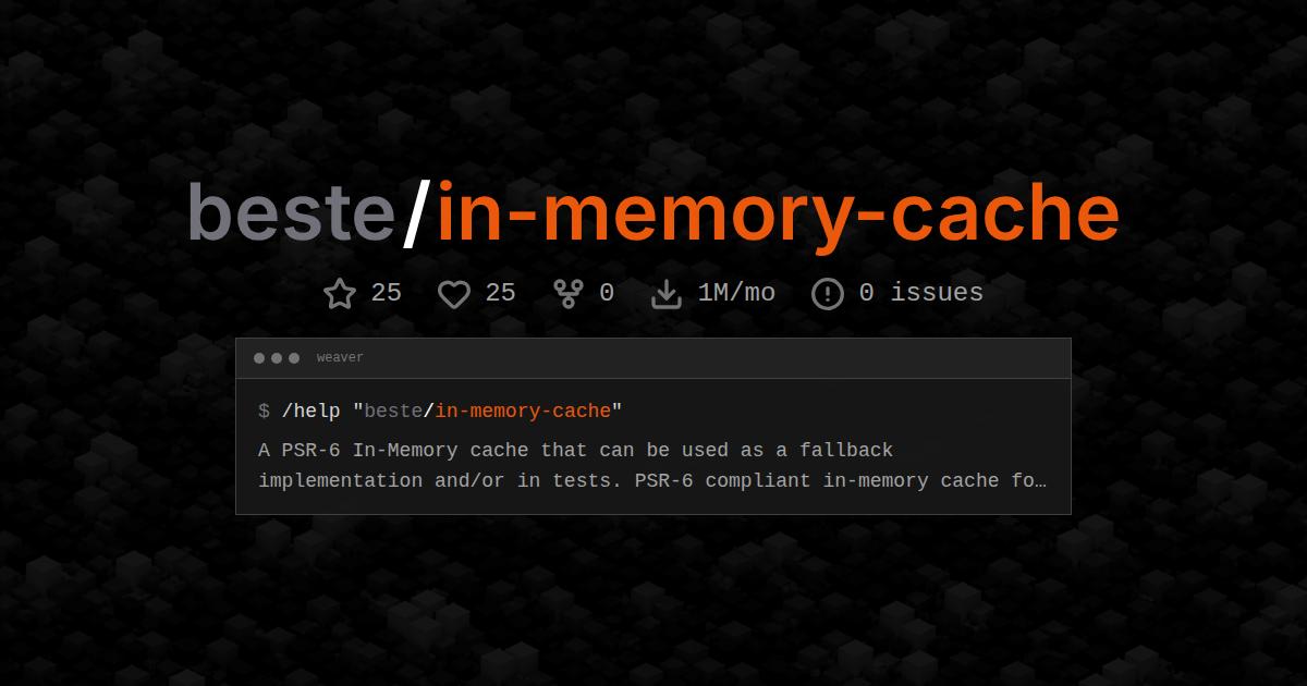 beste/in-memory-cache