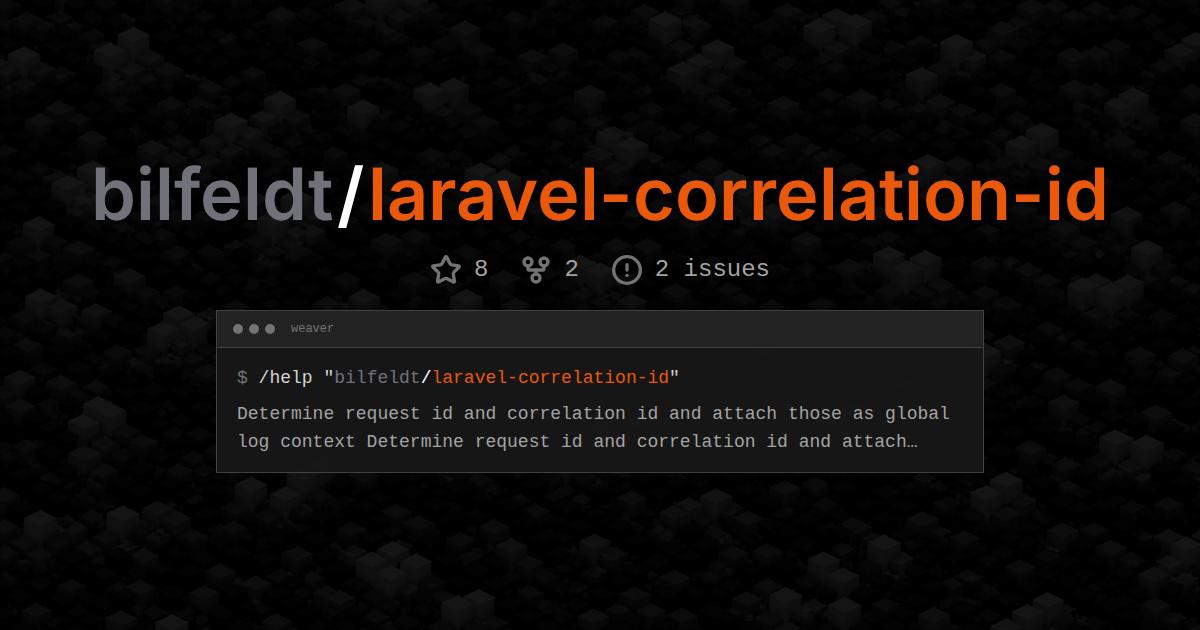 bilfeldt/laravel-correlation-id