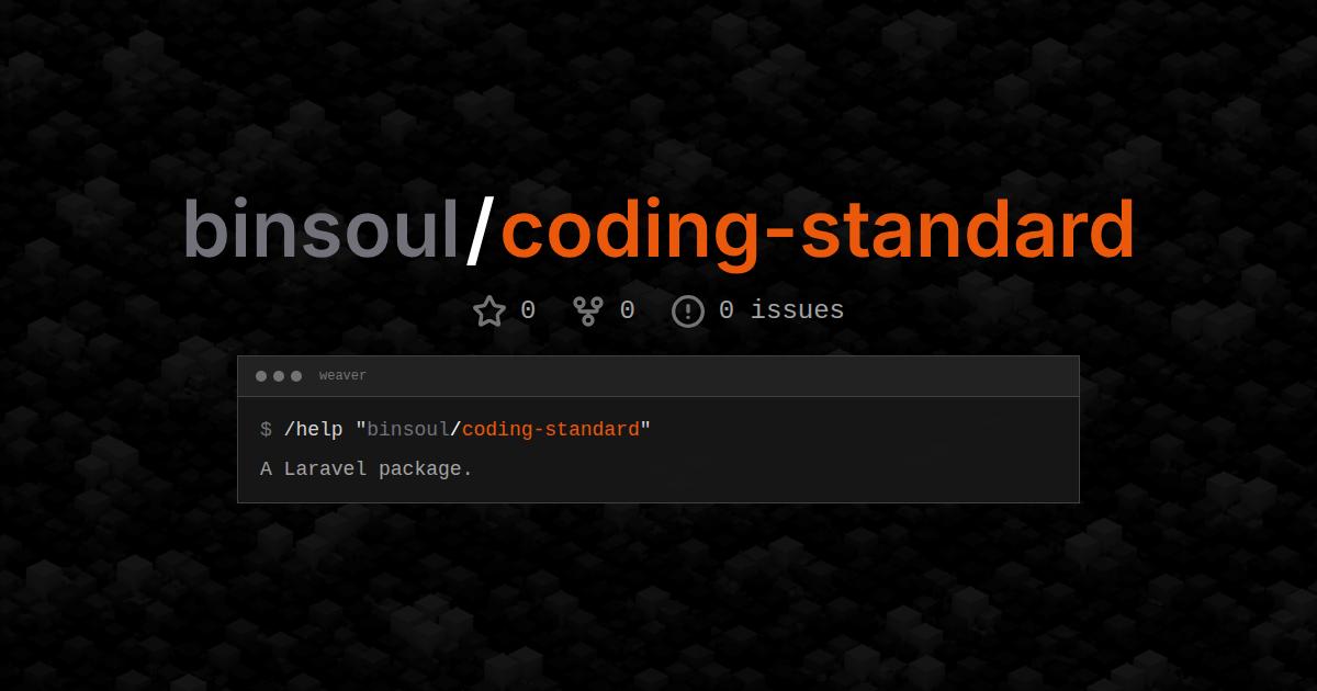 binsoul/coding-standard