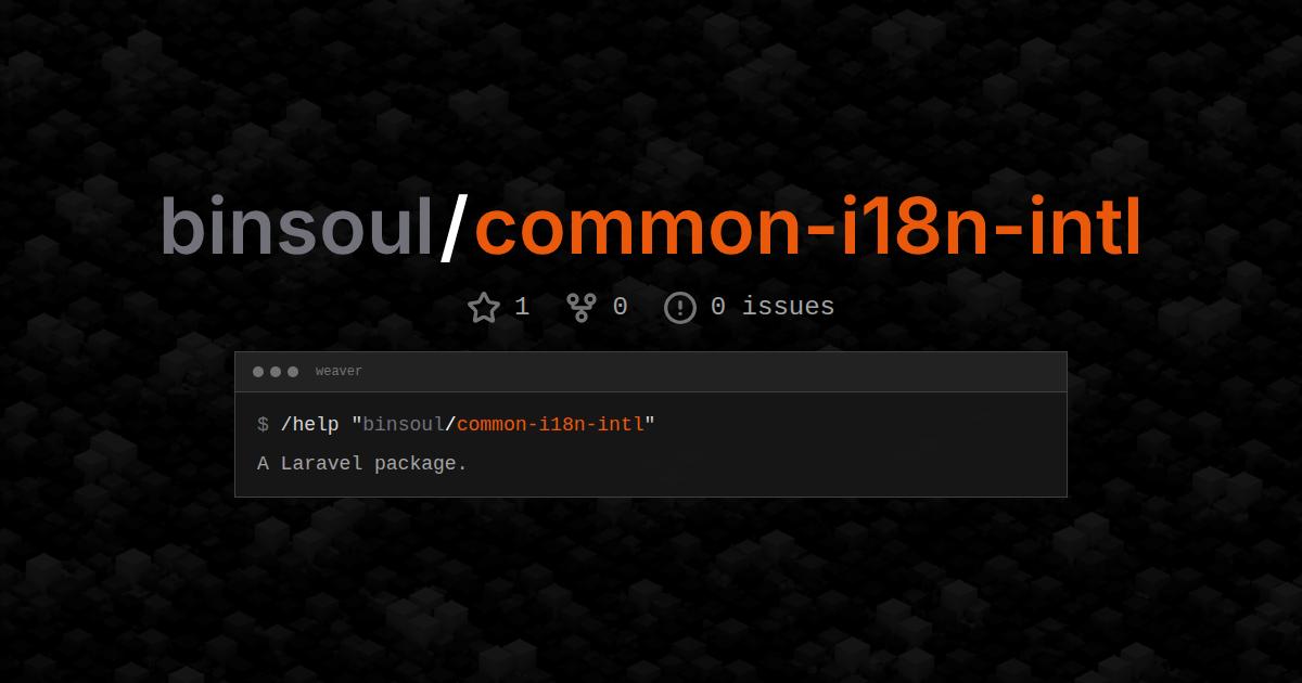 binsoul/common-i18n-intl