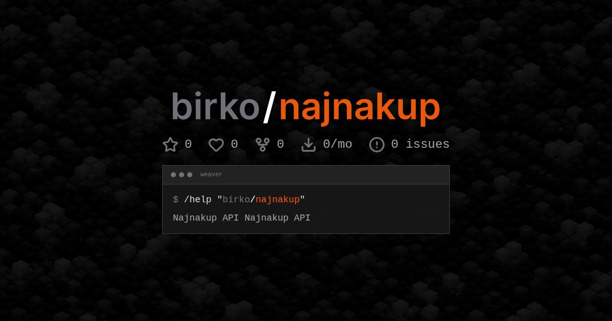 birko/najnakup