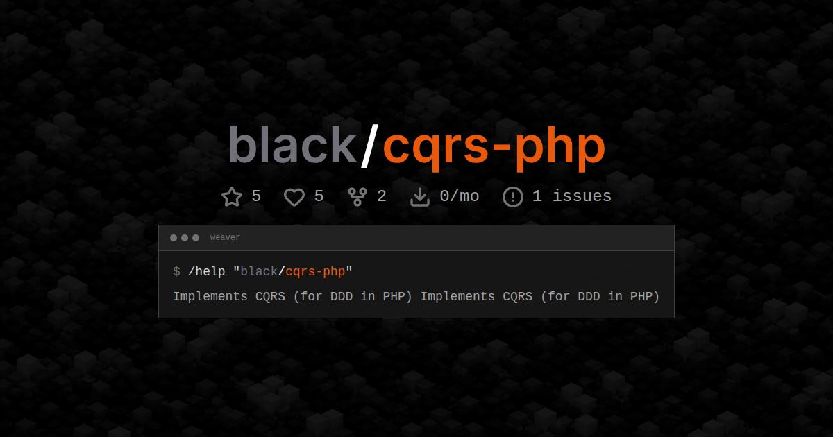 black/cqrs-php
