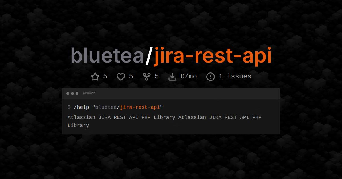 bluetea/jira-rest-api