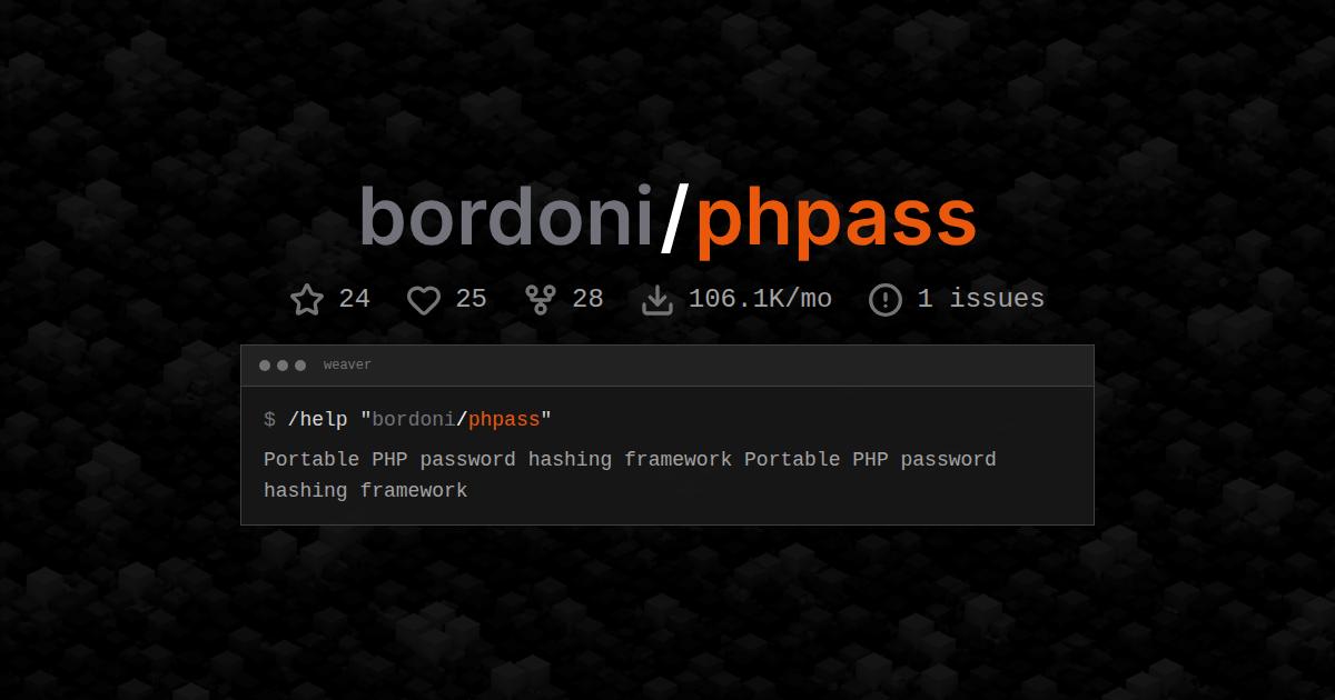 bordoni/phpass