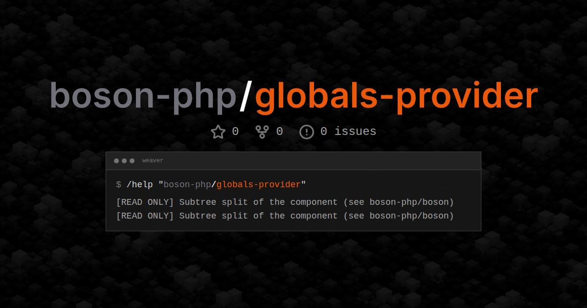 boson-php/globals-provider