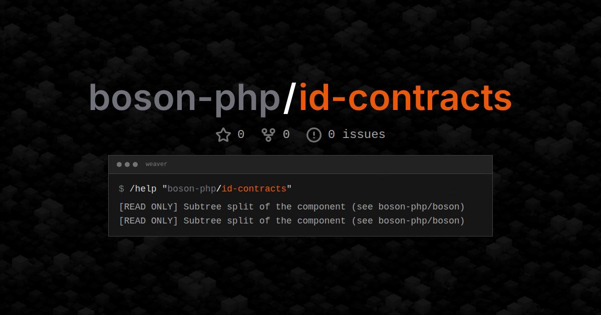 boson-php/id-contracts