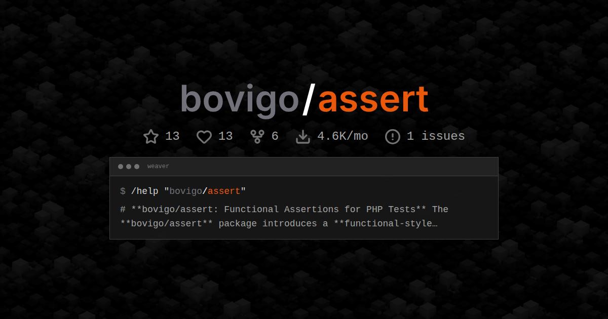 bovigo/assert
