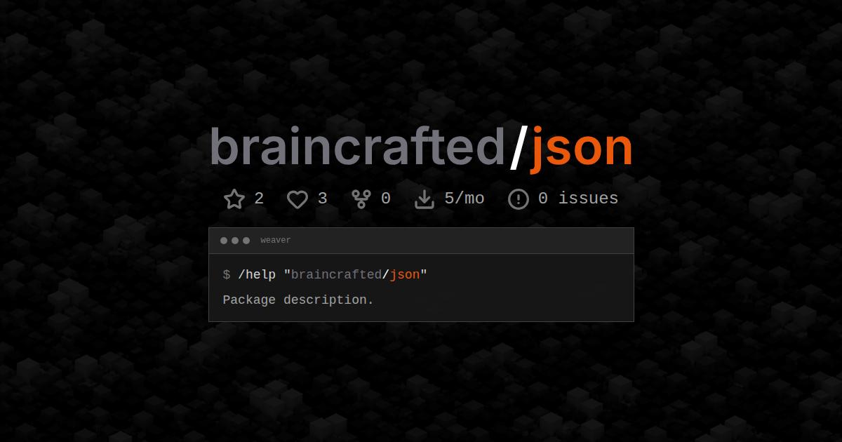 braincrafted/json