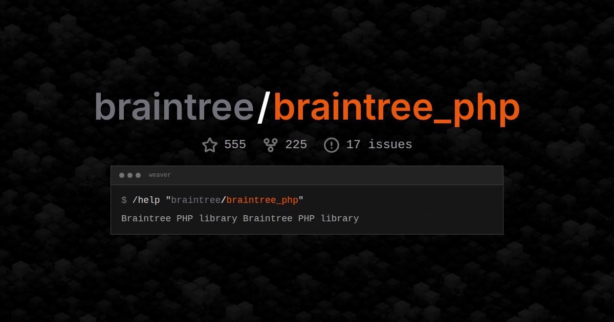 braintree/braintree_php