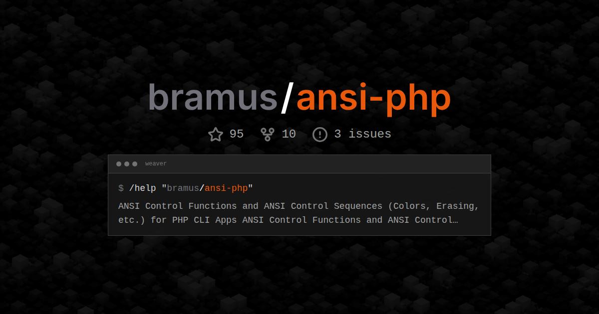 bramus/ansi-php